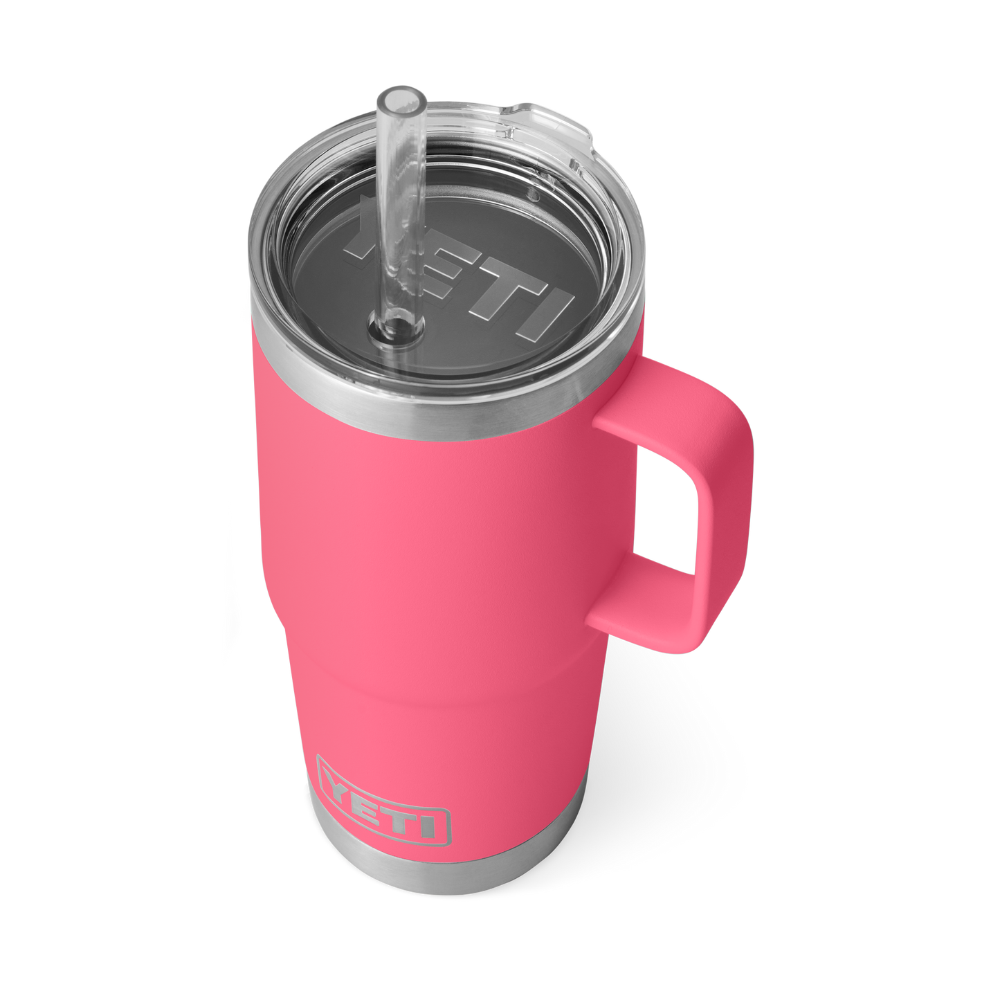 YETI Rambler® Mok Van 25 oz (710 ml) Met Rietjesdeksel Tropical Pink