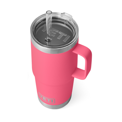 YETI Rambler® Mok Van 25 oz (710 ml) Met Rietjesdeksel Tropical Pink