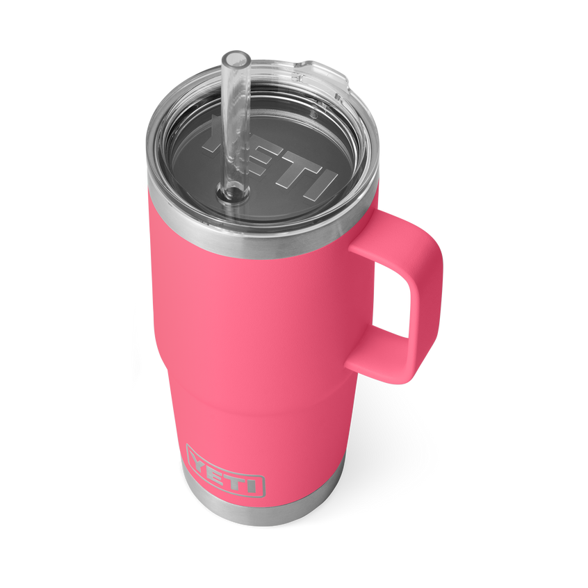 YETI Rambler® Mok Van 25 oz (710 ml) Met Rietjesdeksel Tropical Pink