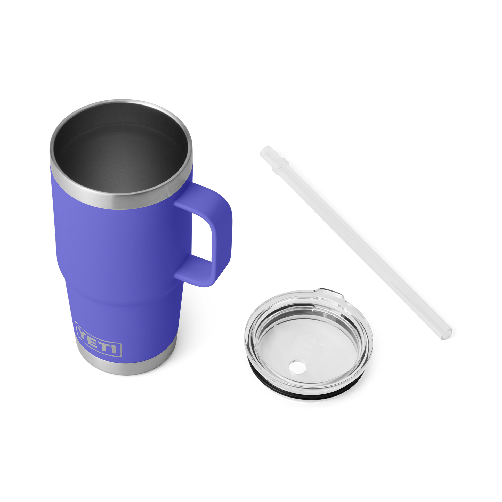 YETI Rambler® Mok Van 25 oz (710 ml) Met Rietjesdeksel Ultramarine Violet