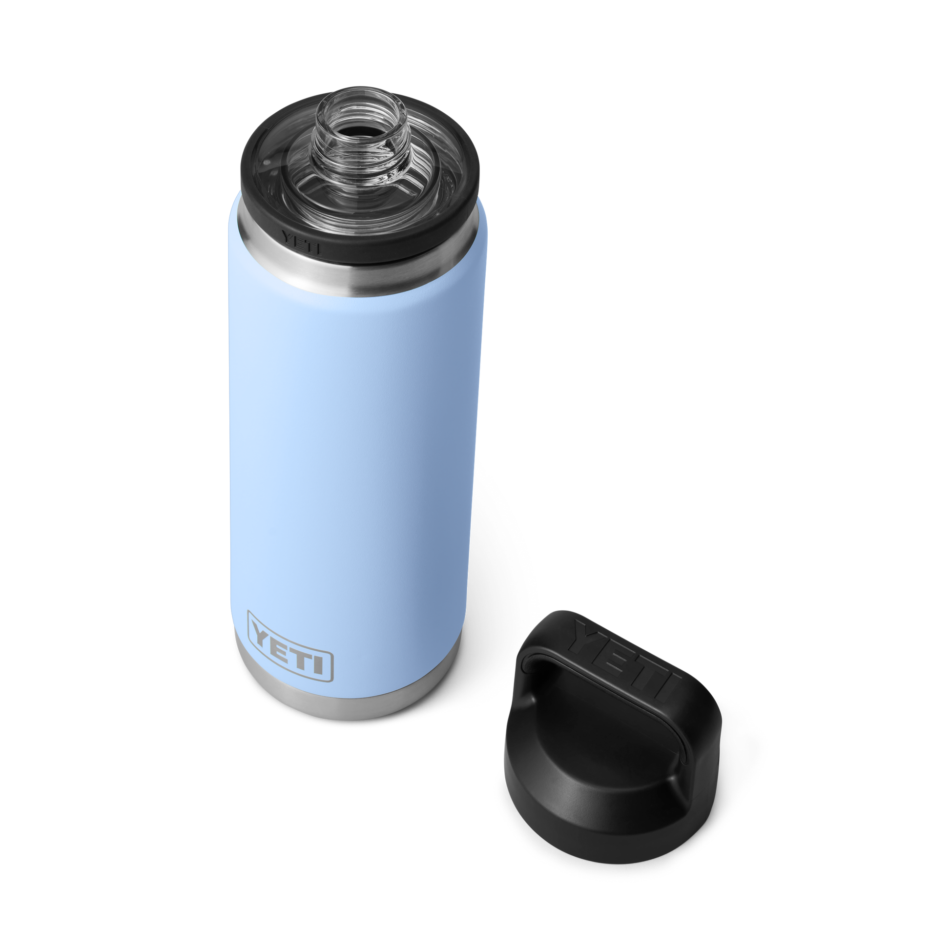 YETI Rambler® 26 oz Fles van 760 ml met Chug Cap Big Sky Blue