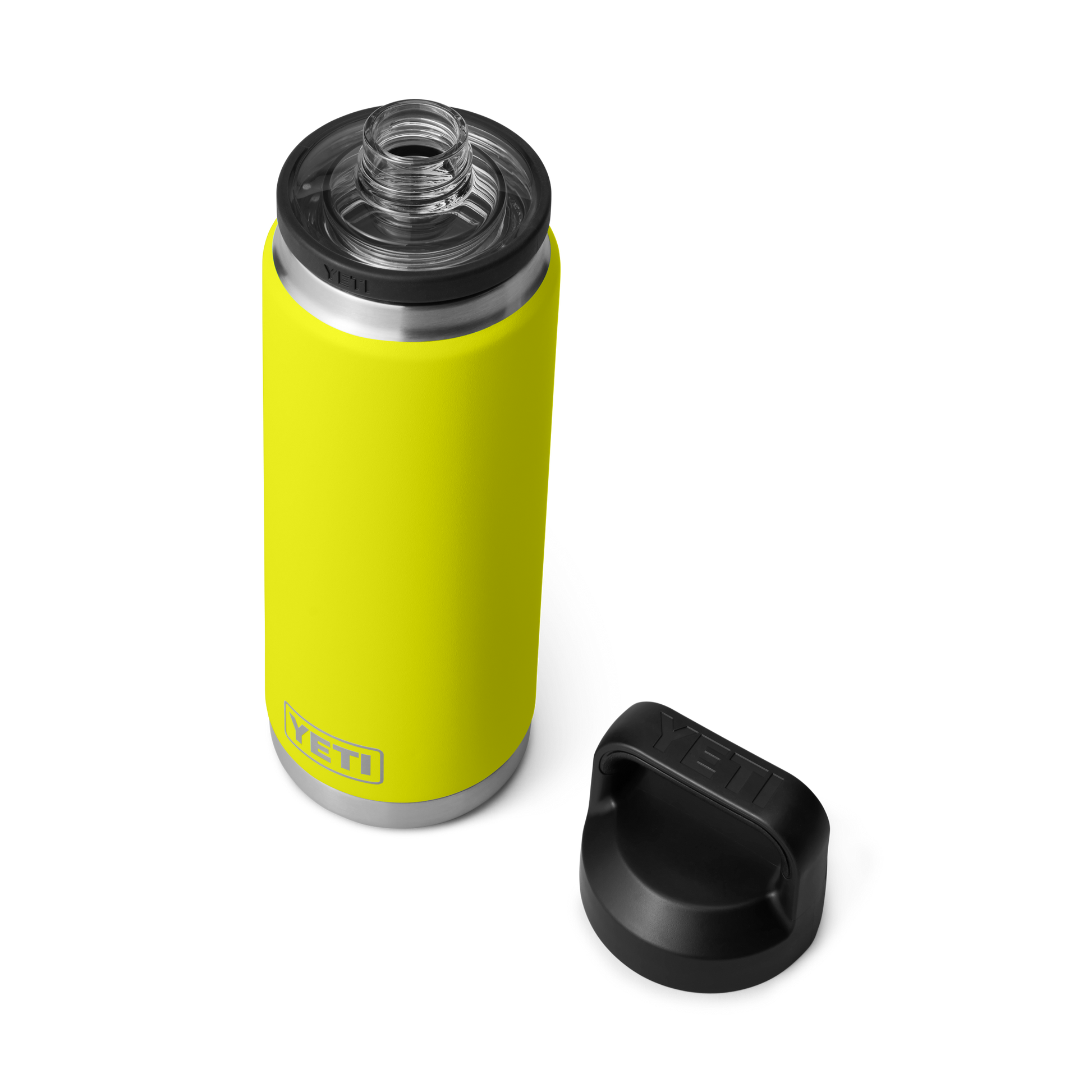 YETI Rambler® 26 oz Fles van 760 ml met Chug Cap Firefly Yellow