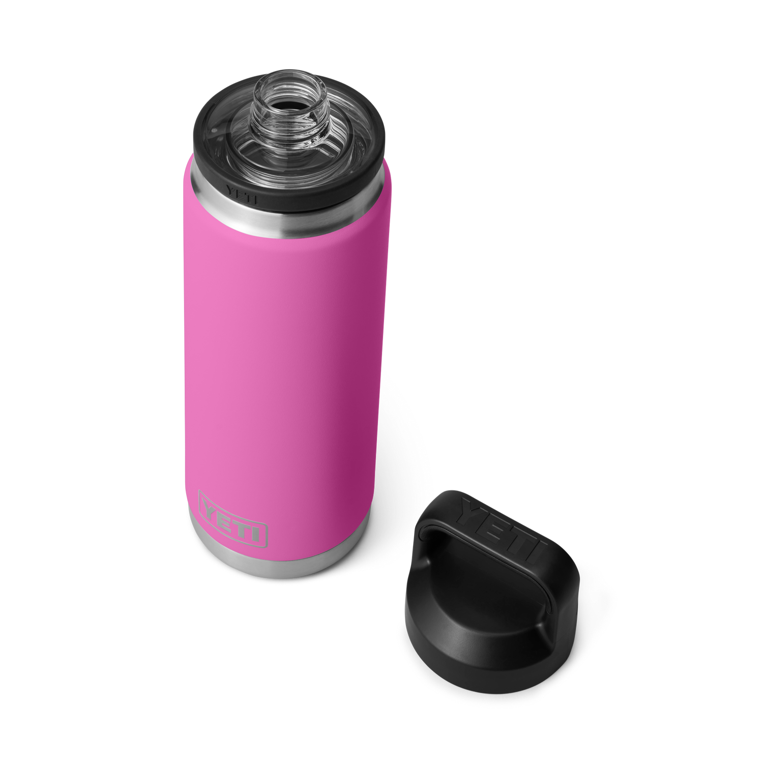 YETI Rambler® 26 oz Fles van 760 ml met Chug Cap Wildflower Fuchsia