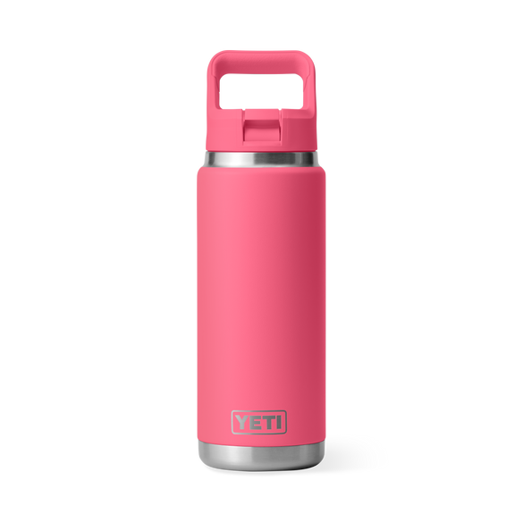 YETI Rambler® 26 oz (769 ml) Bottle With Straw Cap Tropical Pink
