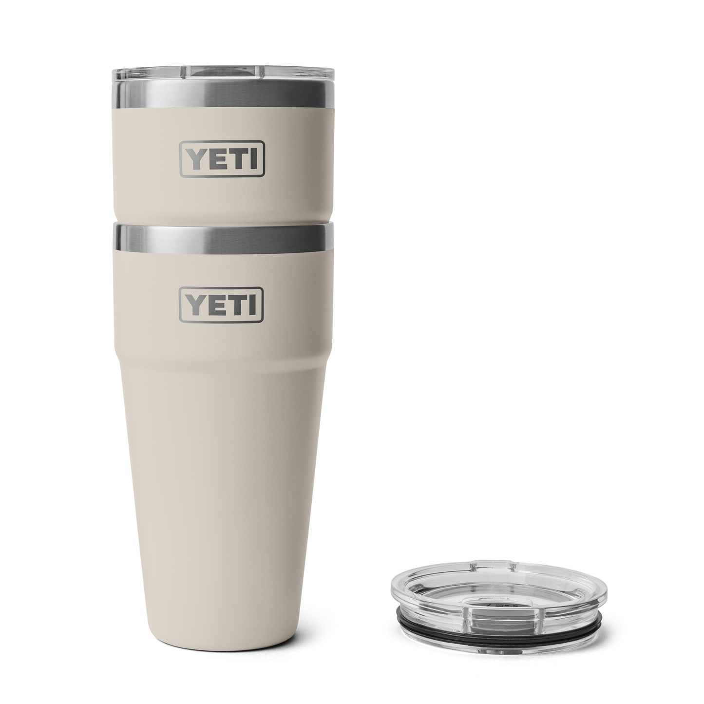 YETI Rambler® Stapelbare beker van 30 oz (887 ml) Cape Taupe
