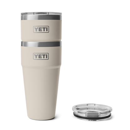 YETI Rambler® Stapelbare beker van 30 oz (887 ml) Cape Taupe