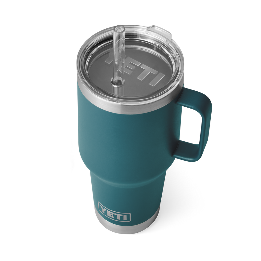 YETI Rambler® Mok Van 35 oz (994 ml) Met Rietjesdeksel Agave Teal