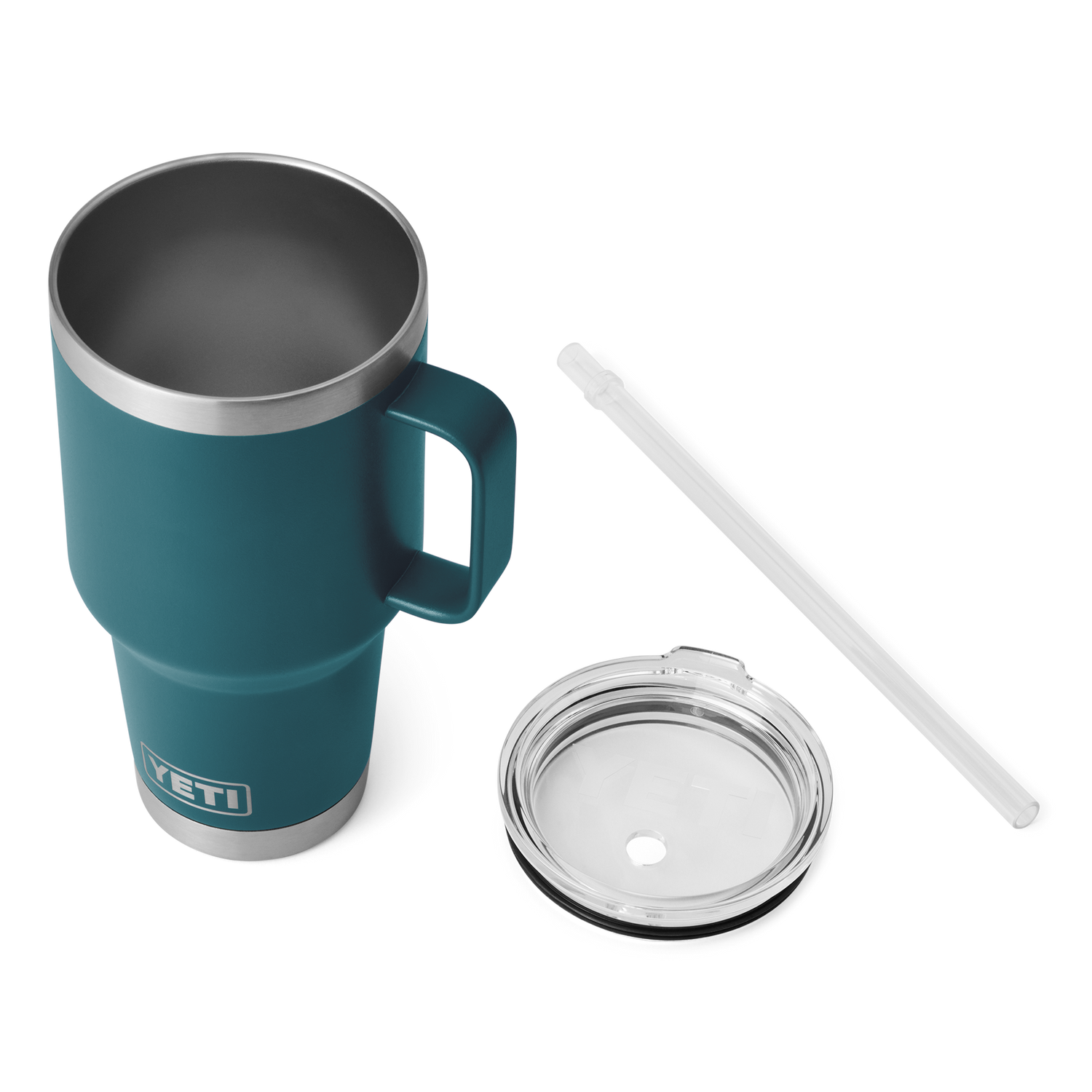 YETI Rambler® Mok Van 35 oz (994 ml) Met Rietjesdeksel Agave Teal