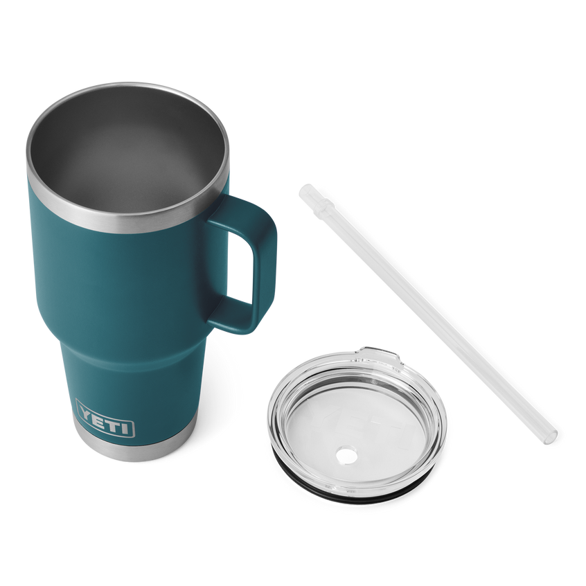 YETI Rambler® Mok Van 35 oz (994 ml) Met Rietjesdeksel Agave Teal