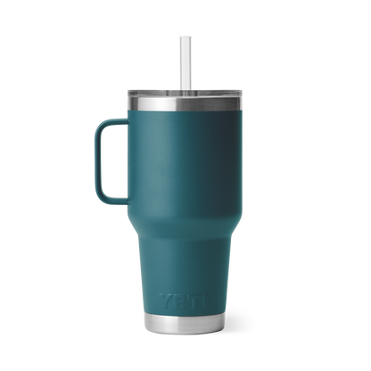 YETI Rambler® Mok Van 35 oz (994 ml) Met Rietjesdeksel Agave Teal