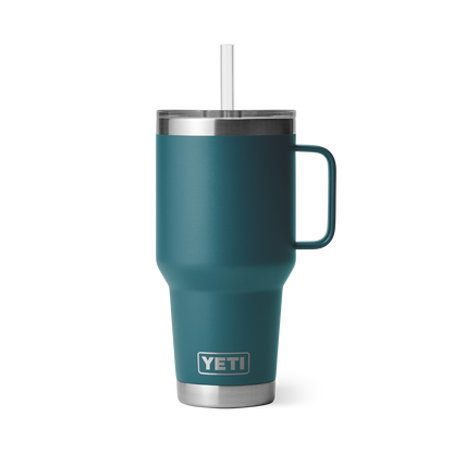 YETI Rambler® Mok Van 35 oz (994 ml) Met Rietjesdeksel Agave Teal