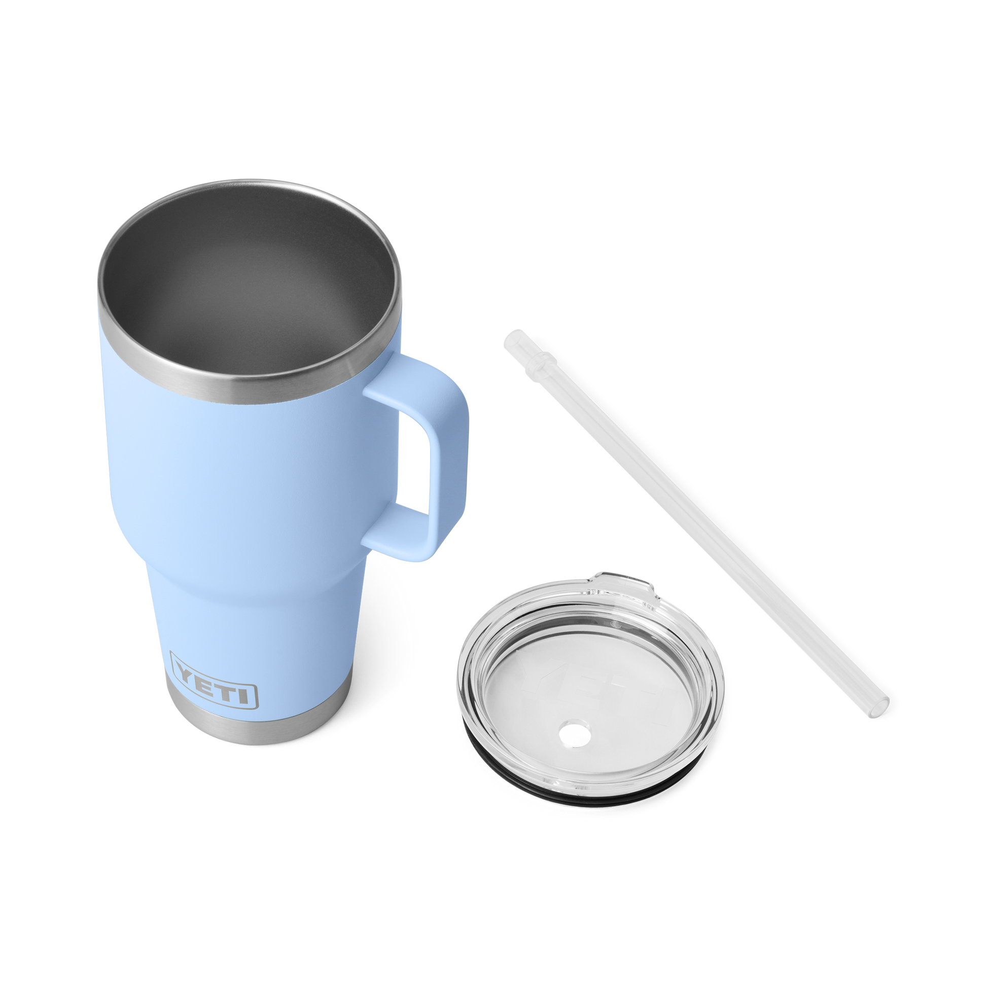 YETI Rambler® Mok Van 35 oz (994 ml) Met Rietjesdeksel Big Sky Blue