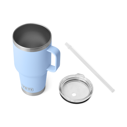 YETI Rambler® Mok Van 35 oz (994 ml) Met Rietjesdeksel Big Sky Blue