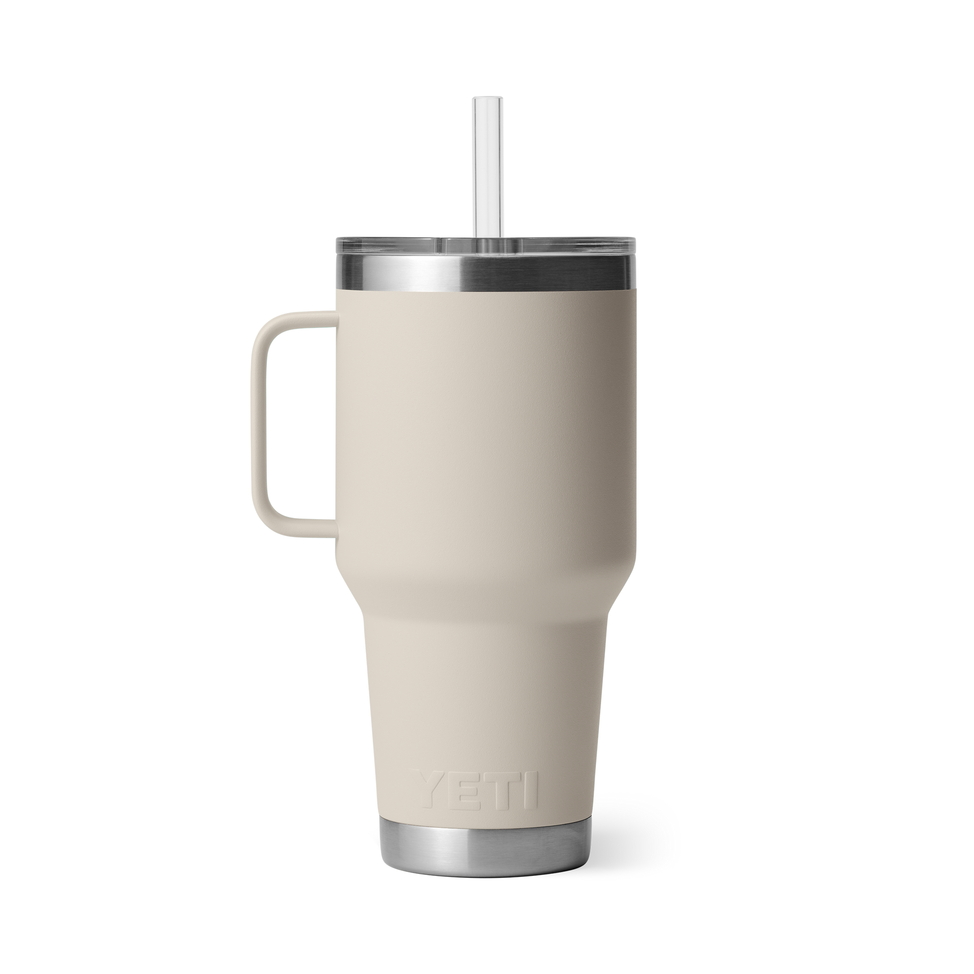 YETI Rambler® Mok Van 35 oz (994 ml) Met Rietjesdeksel Cape Taupe