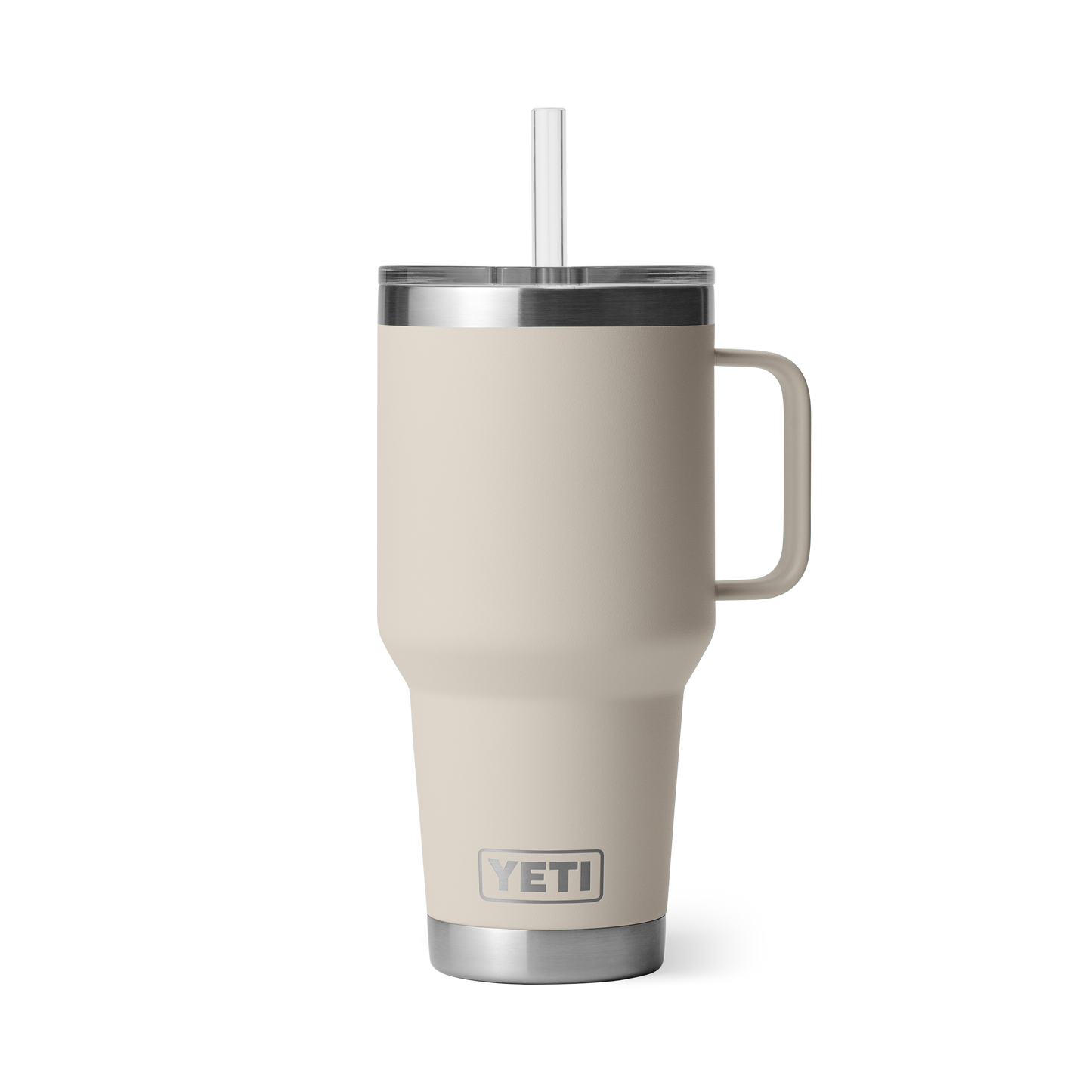 YETI Rambler® Mok Van 35 oz (994 ml) Met Rietjesdeksel Cape Taupe