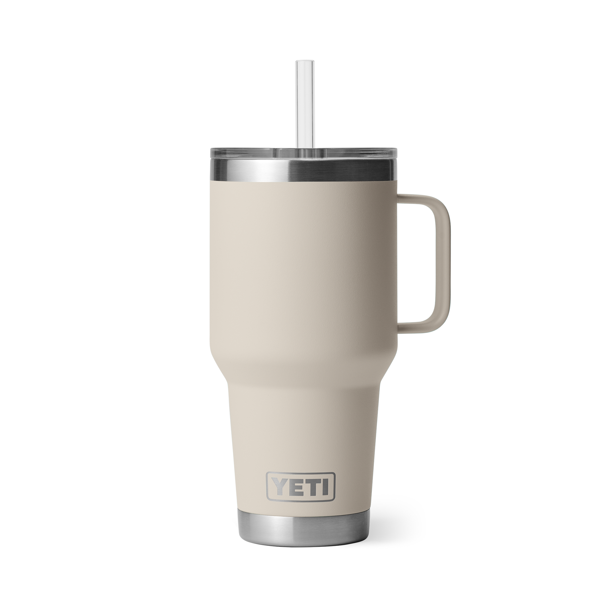 YETI Rambler® Mok Van 35 oz (994 ml) Met Rietjesdeksel Cape Taupe