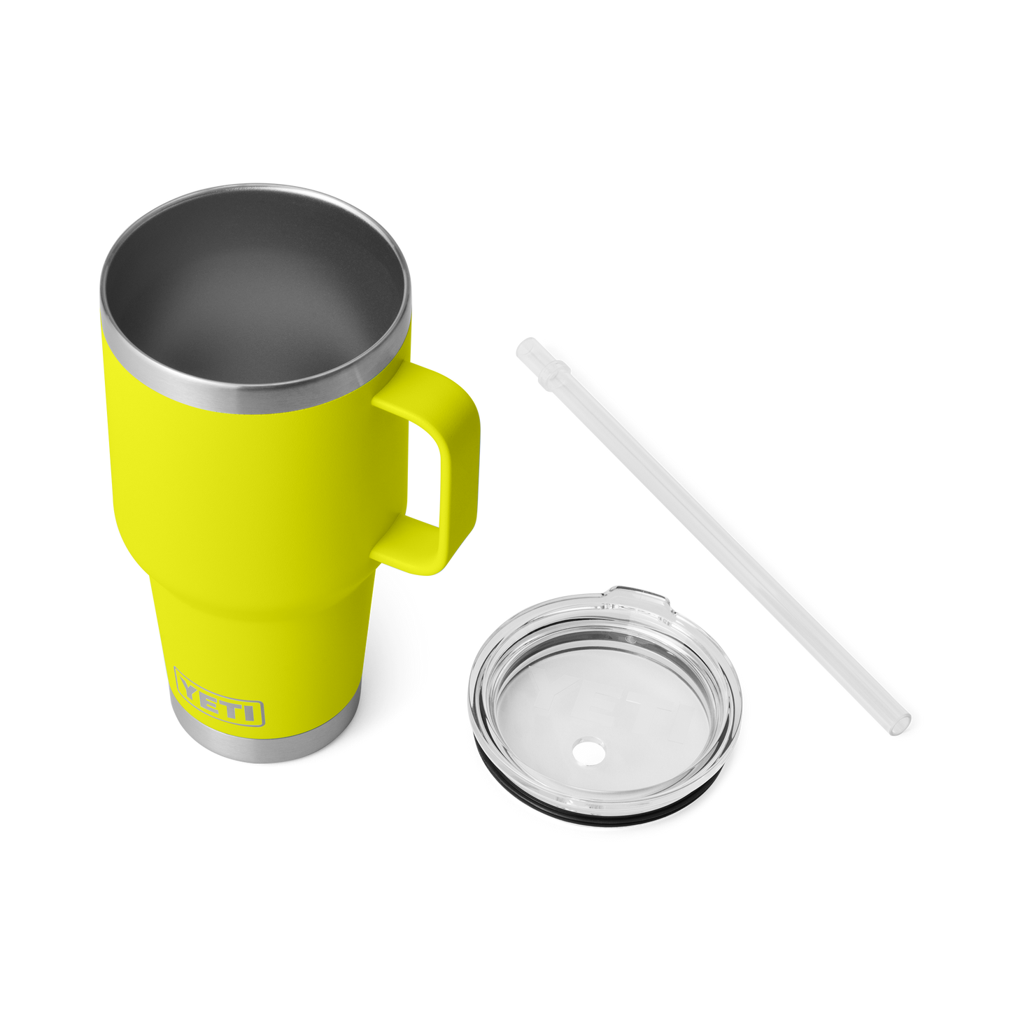 YETI Rambler® Mok Van 35 oz (994 ml) Met Rietjesdeksel Firefly Yellow