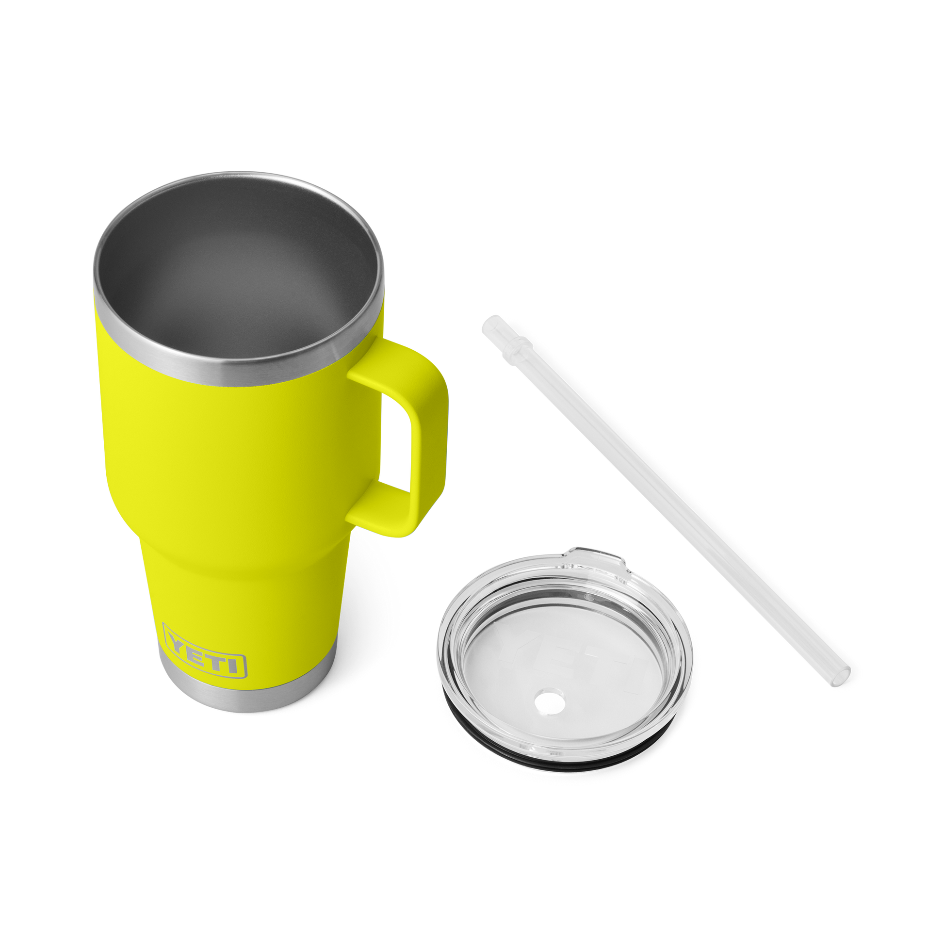 YETI Rambler® Mok Van 35 oz (994 ml) Met Rietjesdeksel Firefly Yellow