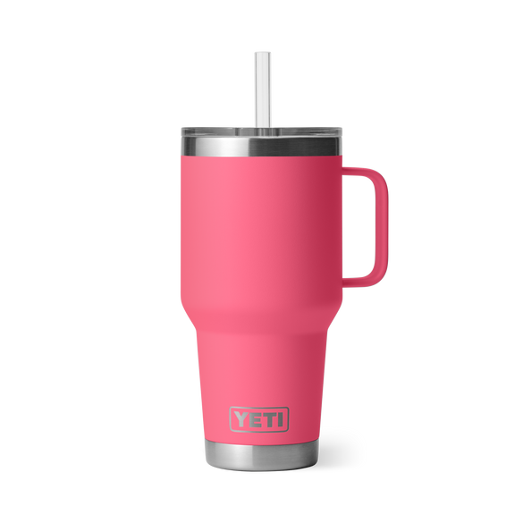 YETI Rambler® Mok Van 35 oz (994 ml) Met Rietjesdeksel Tropical Pink