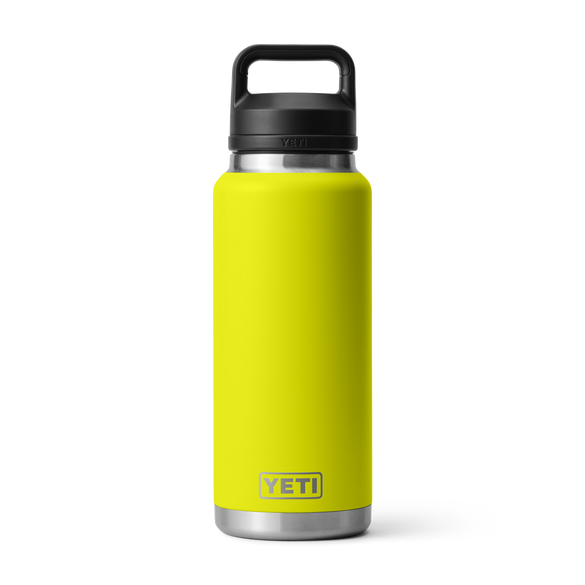 YETI Rambler® 36 oz Fles van 1065 ml met Chug Cap Firefly Yellow