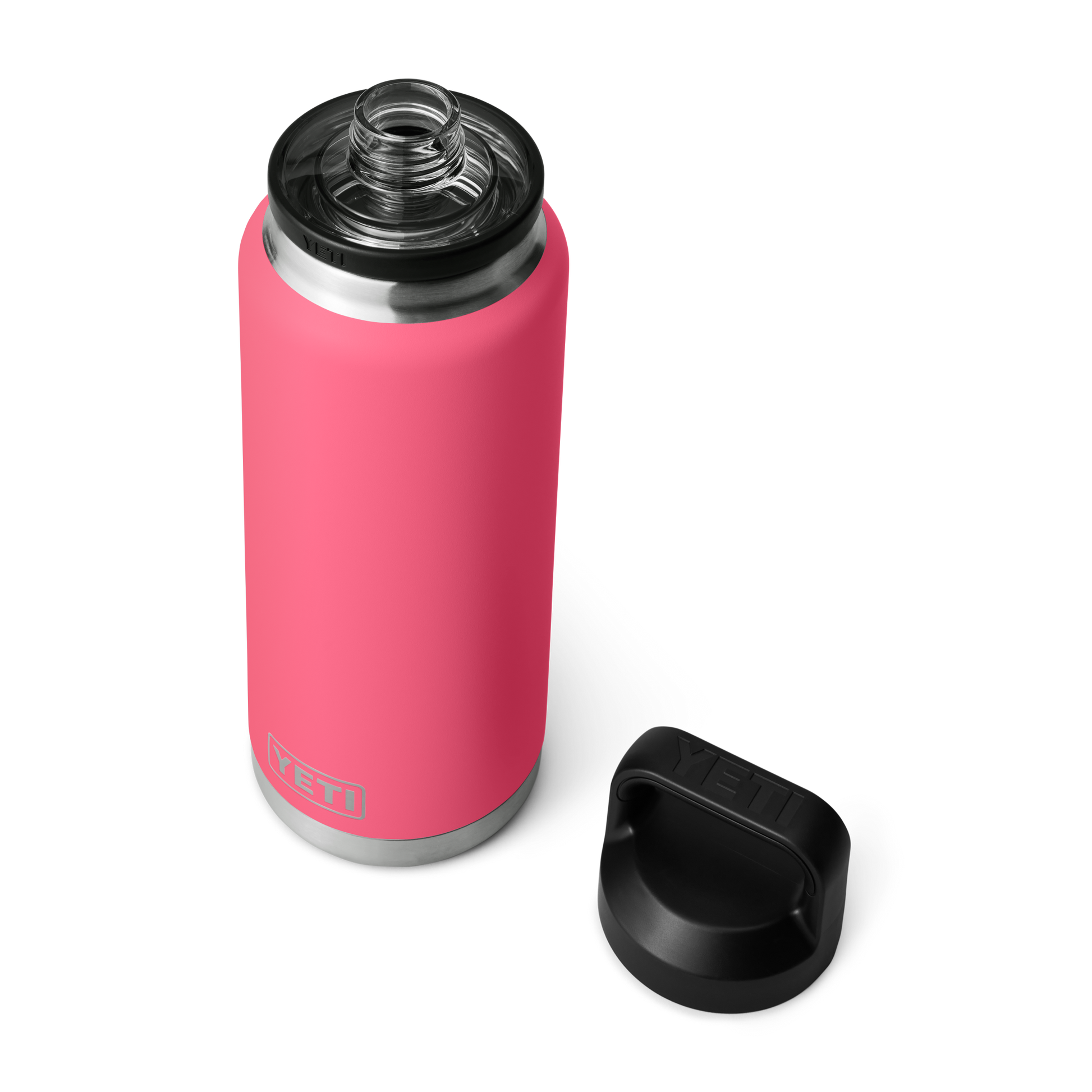 YETI Rambler® 36 oz Fles van 1065 ml met Chug Cap Tropical Pink