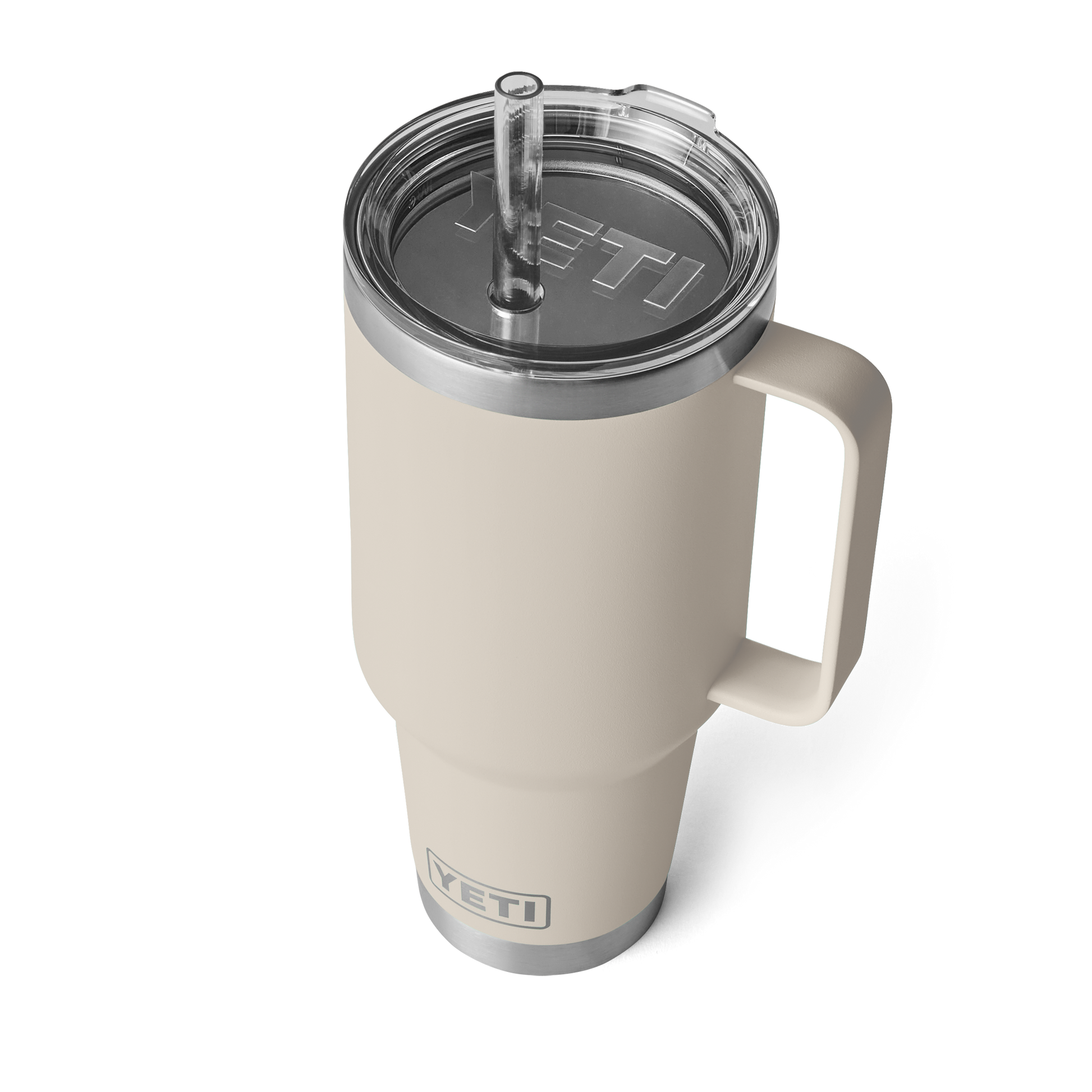 YETI Rambler® Mok Van 42 oz (1242 ml) Met Rietjesdeksel Cape Taupe