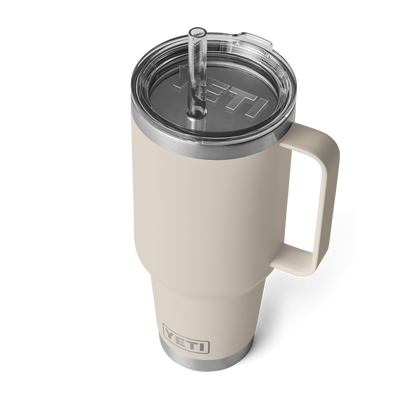 YETI Rambler® Mok Van 42 oz (1242 ml) Met Rietjesdeksel Cape Taupe