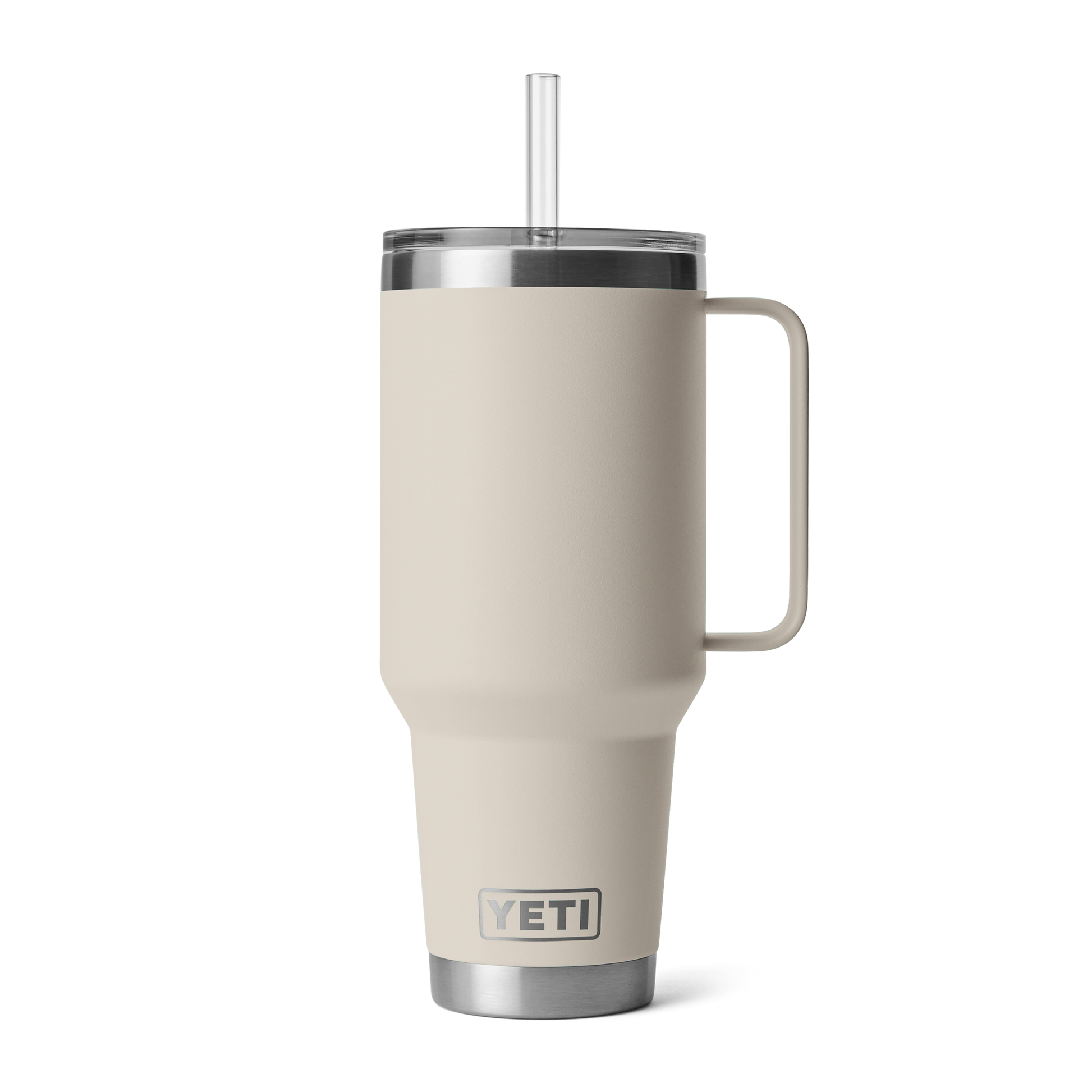 YETI Rambler® Mok Van 42 oz (1242 ml) Met Rietjesdeksel Cape Taupe