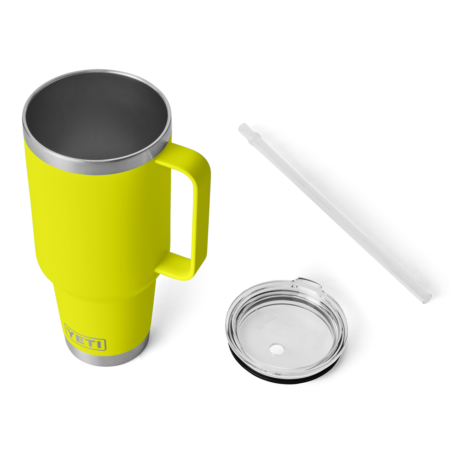 YETI Rambler® Mok Van 42 oz (1242 ml) Met Rietjesdeksel Firefly Yellow