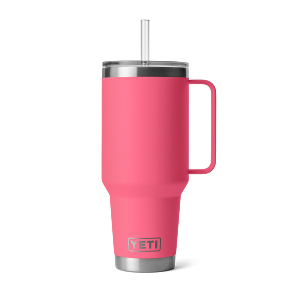 YETI Rambler® Mok Van 42 oz (1242 ml) Met Rietjesdeksel Tropical Pink
