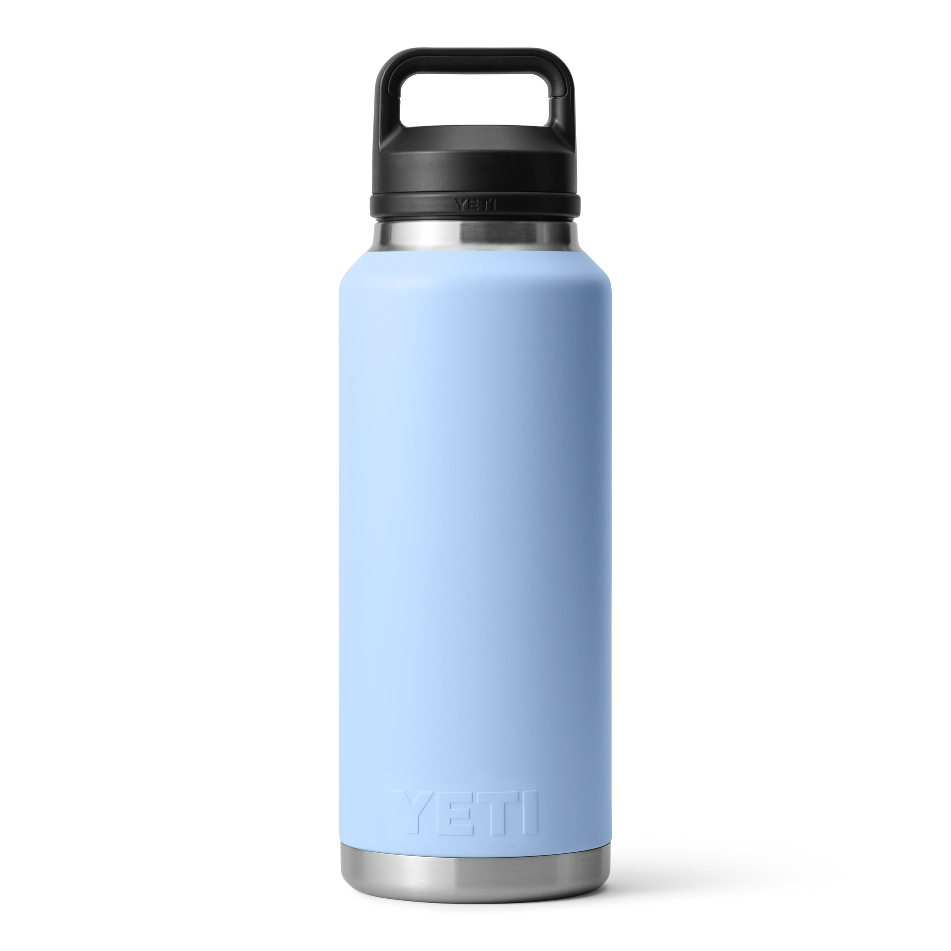 YETI Rambler® 46 oz Fles van 1,4 liter met Chug Cap Big Sky Blue
