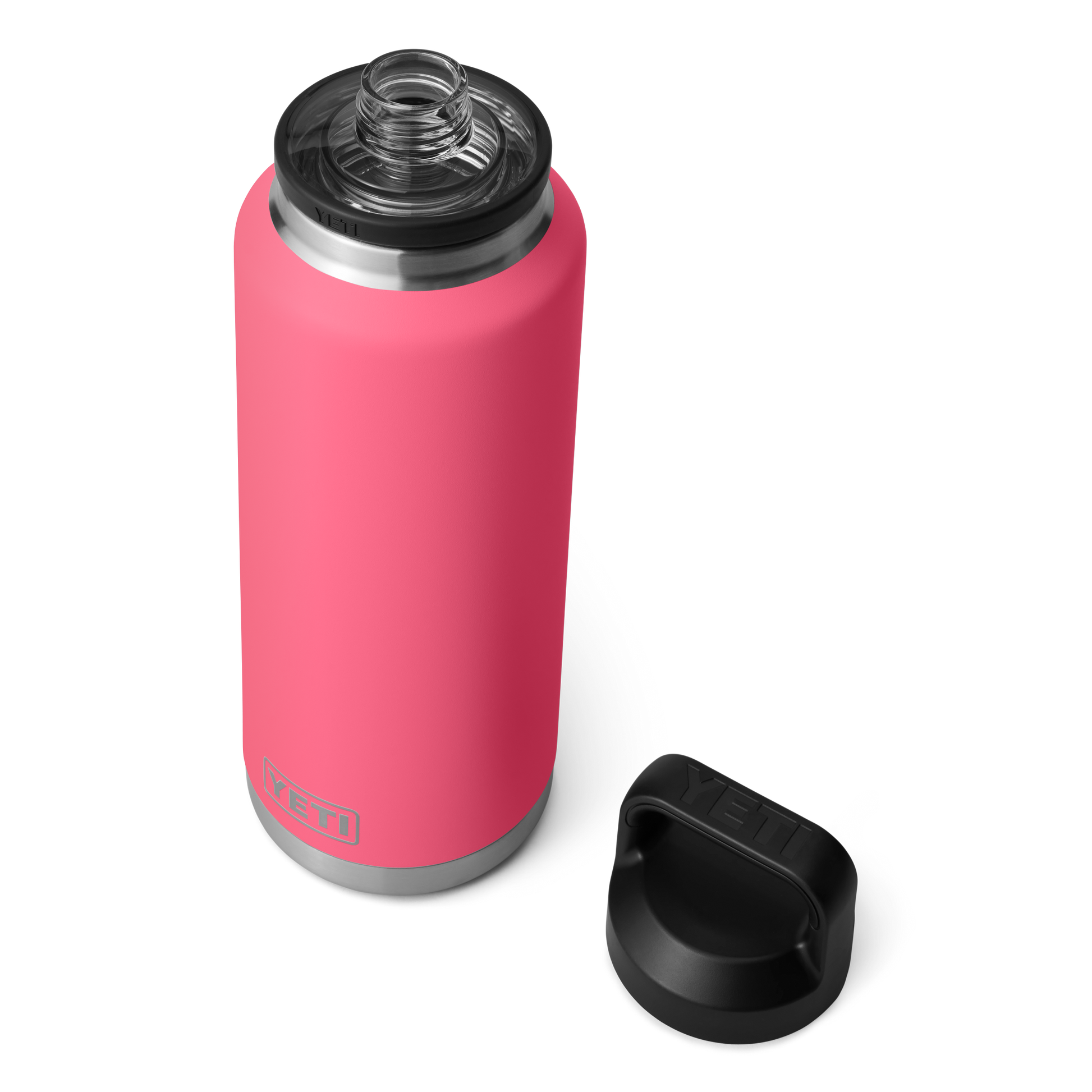 YETI Rambler® 46 oz Fles van 1,4 liter met Chug Cap Tropical Pink