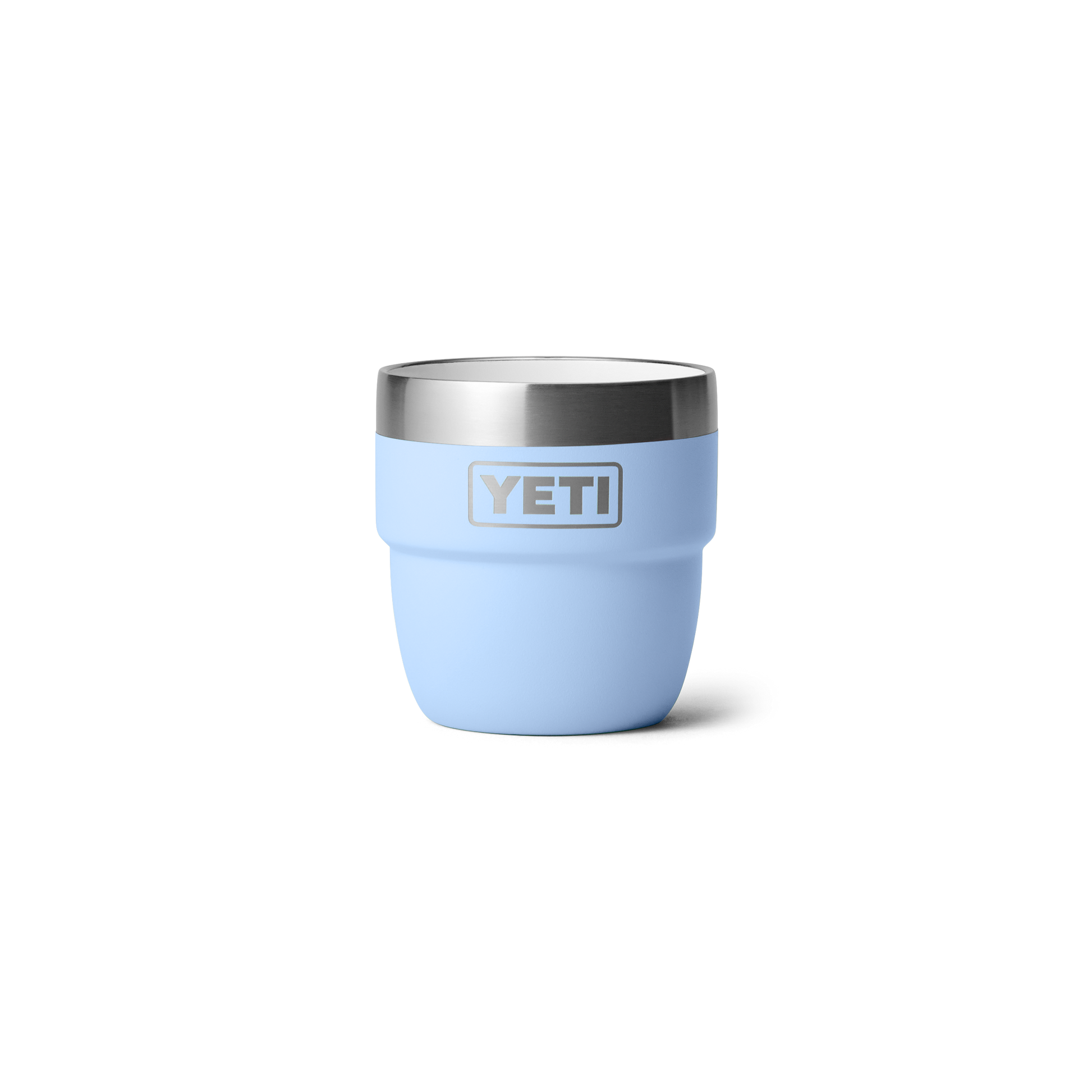 YETI Rambler® 4 oz (118 ml) stapelbare beker Big Sky Blue