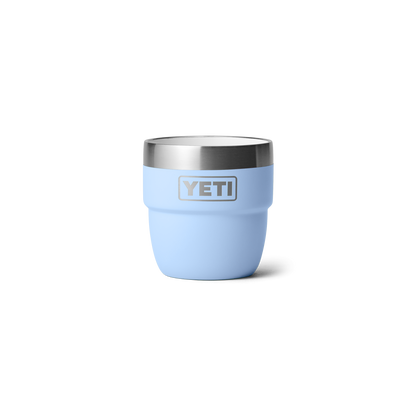 YETI Rambler® 4 oz (118 ml) stapelbare beker Big Sky Blue