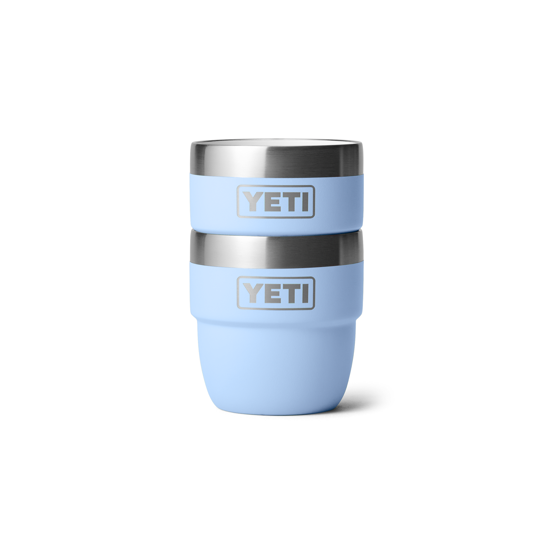 YETI Rambler® 4 oz (118 ml) stapelbare beker Big Sky Blue
