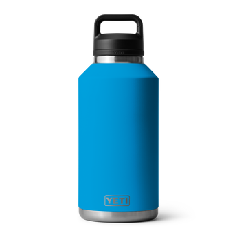 YETI Rambler® 64 oz Fles van 1,9 liter met Chug Cap Big Wave Blue
