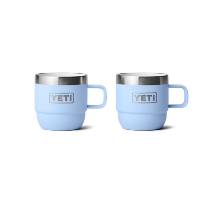 YETI Rambler® 6 oz (177 ml) stapelbare mokken Big Sky Blue