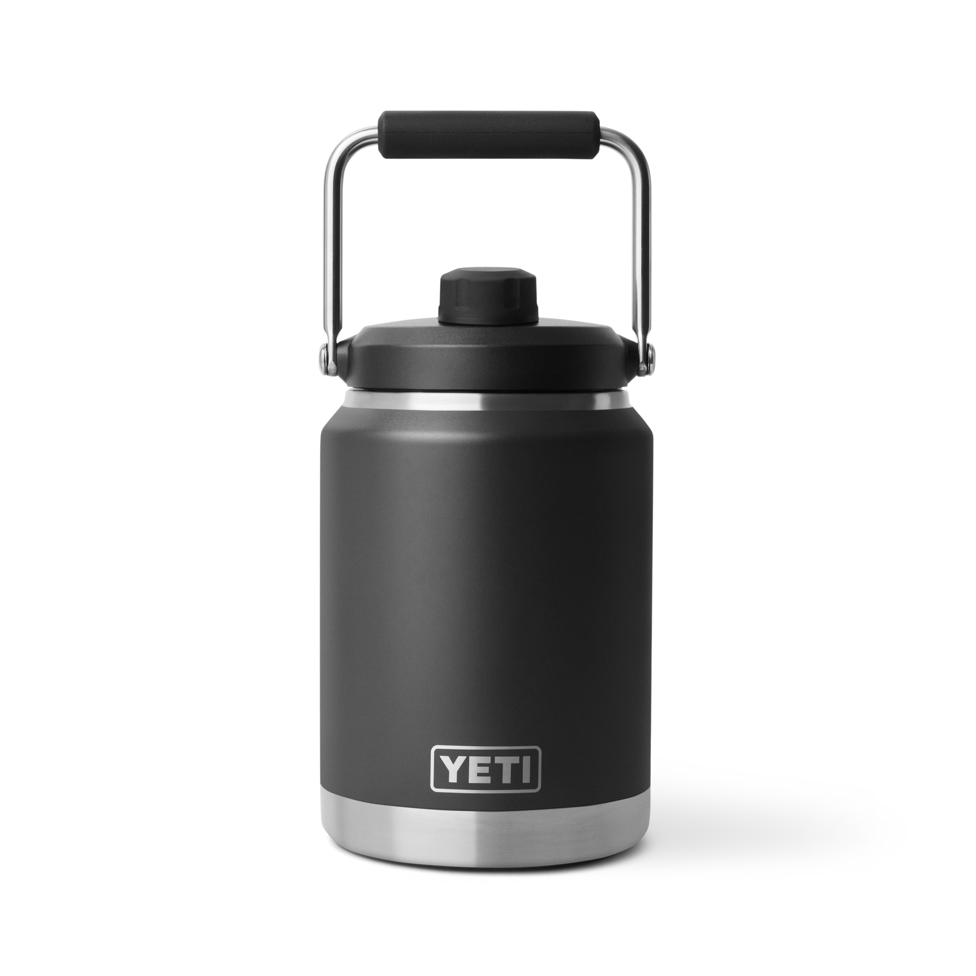 YETI Rambler® kan van halve gallon (1,89 L) Zwart