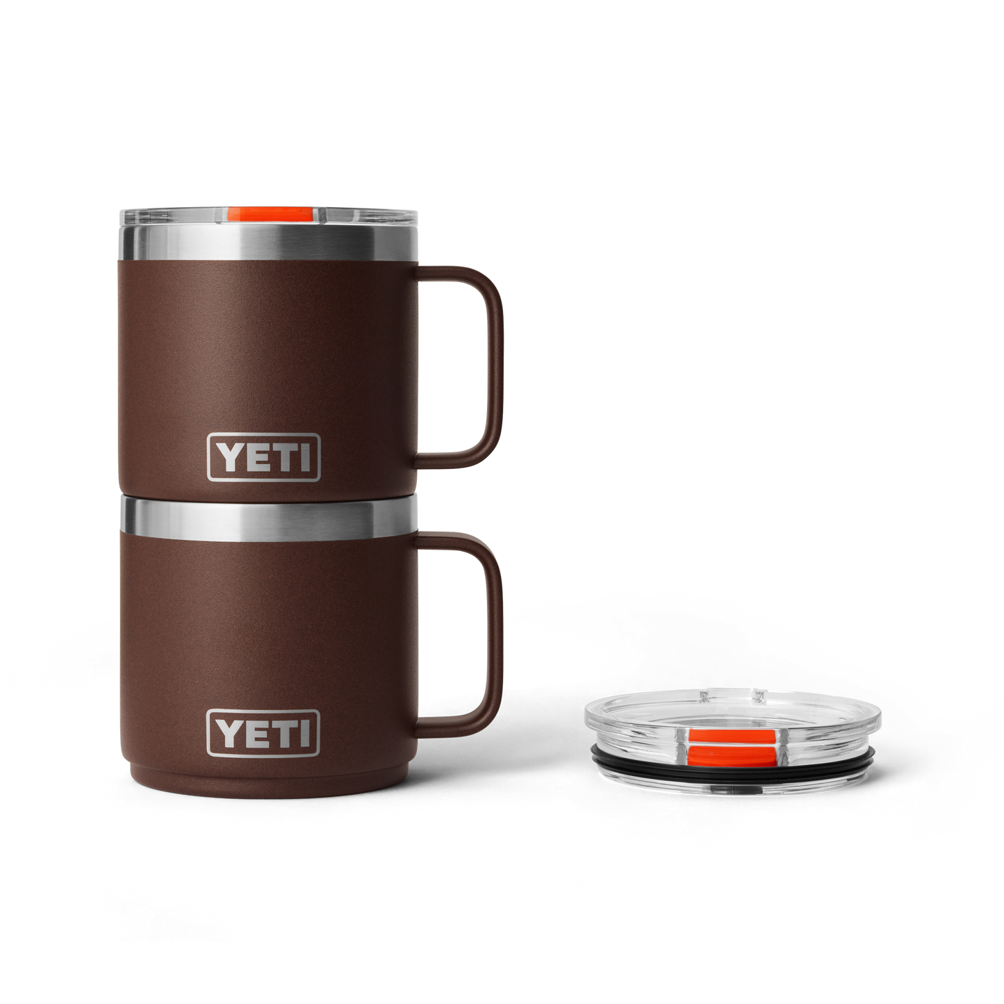 YETI Rambler® 14 oz (414 ml) Stapelbare Mok van Wetlands Brown