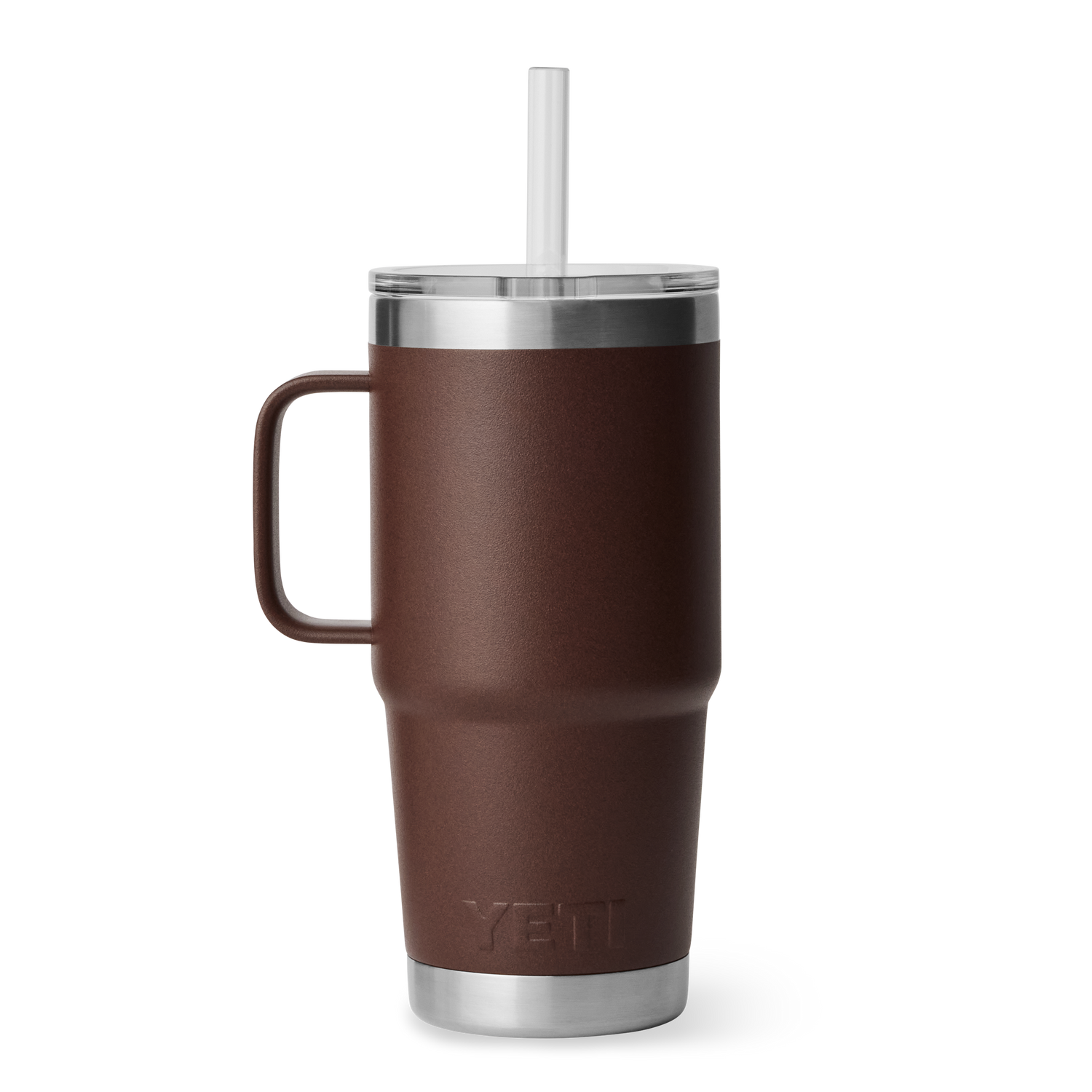 YETI Rambler® Mok Van 25 oz (710 ml) Met Rietjesdeksel Wetlands Brown