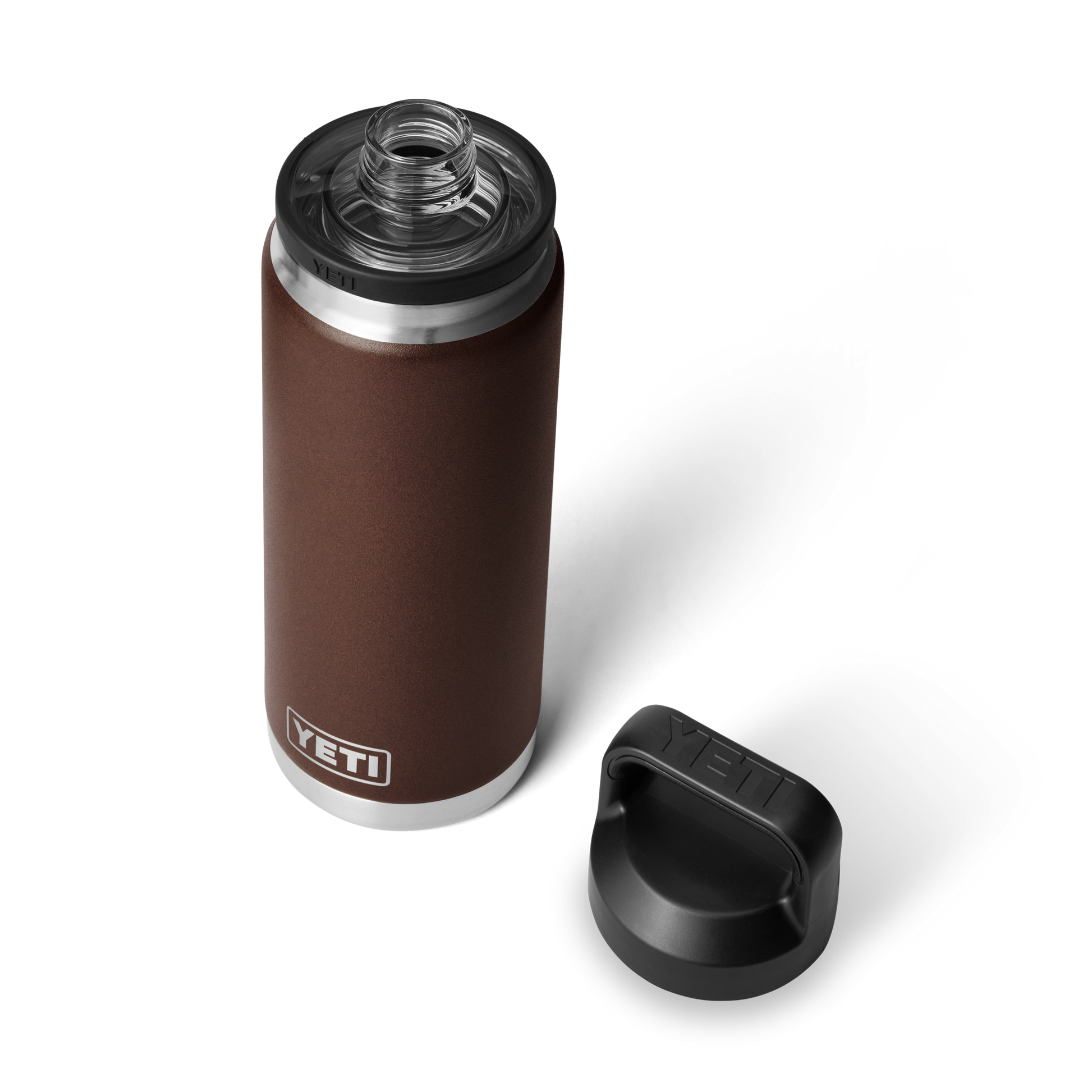 YETI Rambler® 26 oz Fles van 760 ml met Chug Cap Wetlands Brown