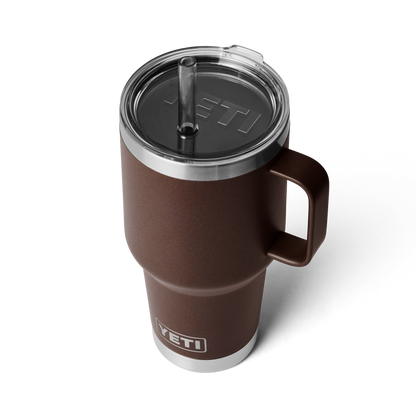 YETI Rambler® Mok Van 35 oz (994 ml) Met Rietjesdeksel Wetlands Brown