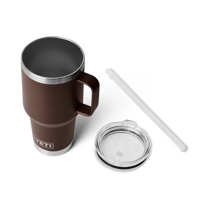 YETI Rambler® Mok Van 35 oz (994 ml) Met Rietjesdeksel Wetlands Brown