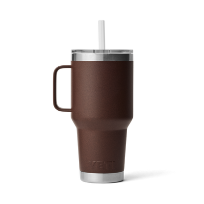 YETI Rambler® Mok Van 35 oz (994 ml) Met Rietjesdeksel Wetlands Brown