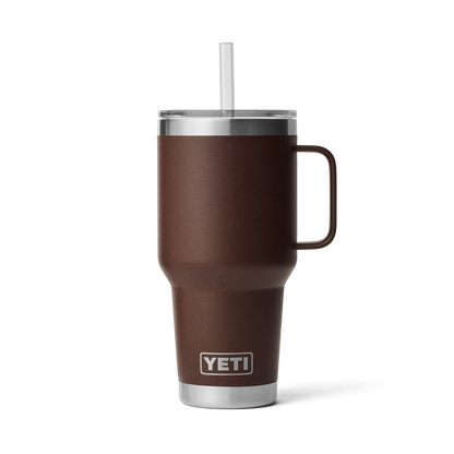 YETI Rambler® Mok Van 35 oz (994 ml) Met Rietjesdeksel Wetlands Brown