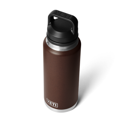 YETI Rambler® 36 oz Fles van 1065 ml met Chug Cap Wetlands Brown