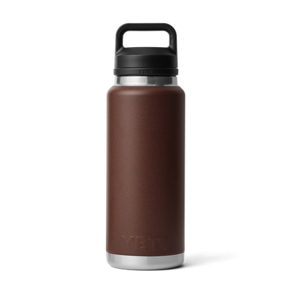 YETI Rambler® 36 oz Fles van 1065 ml met Chug Cap Wetlands Brown