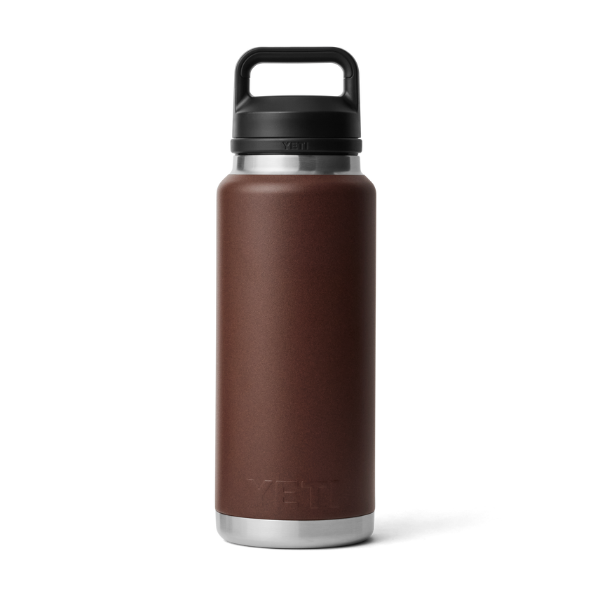 YETI Rambler® 36 oz Fles van 1065 ml met Chug Cap Wetlands Brown