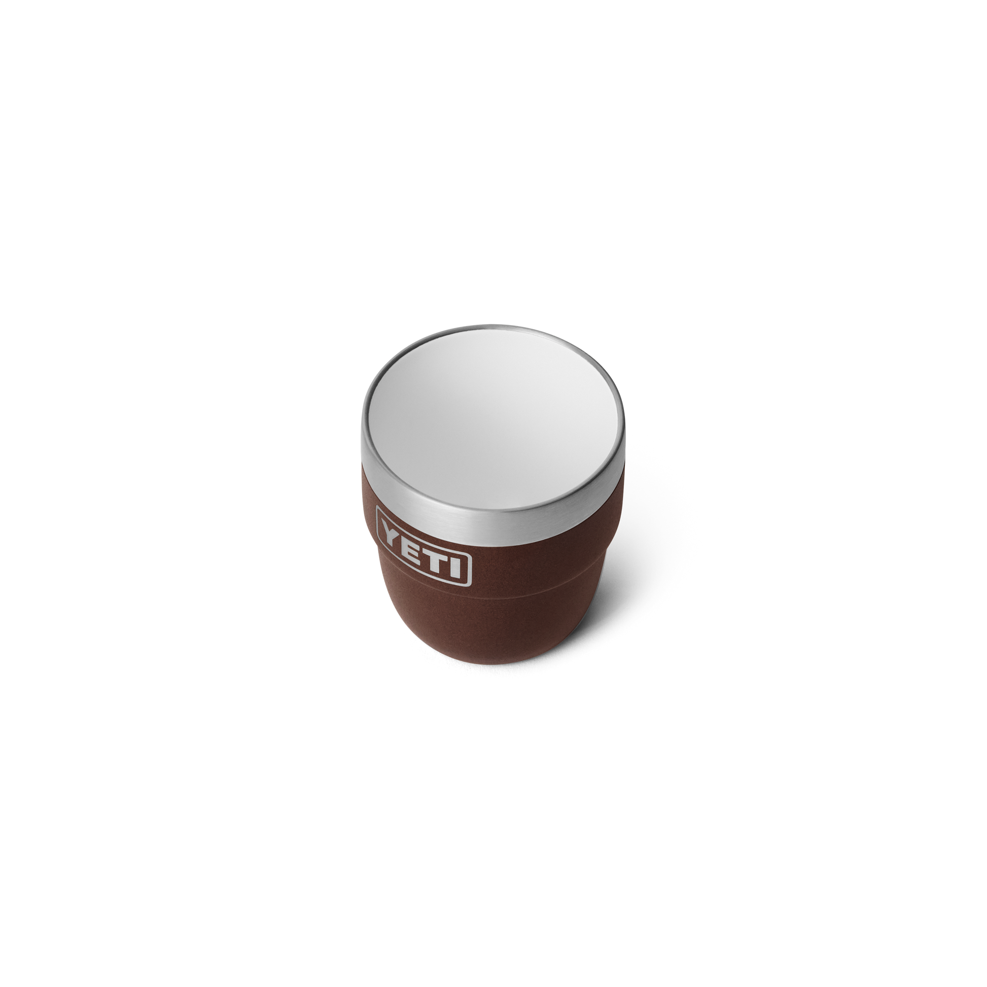 YETI Rambler® 4 oz (118 ml) stapelbare beker Wetlands Brown