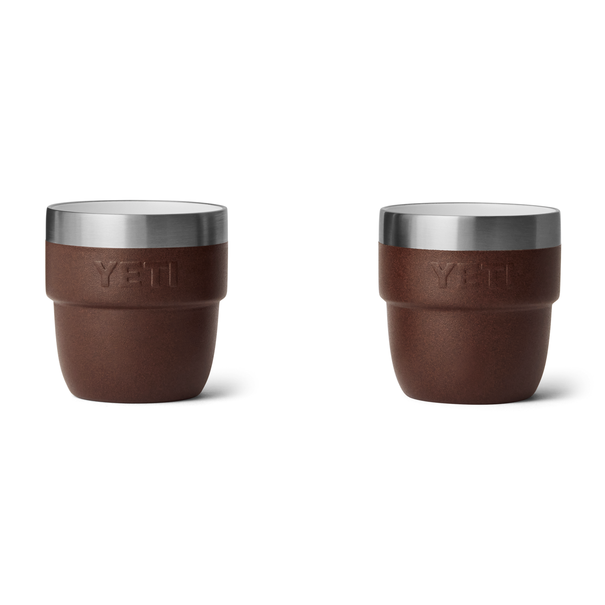 YETI Rambler® 4 oz (118 ml) stapelbare beker Wetlands Brown